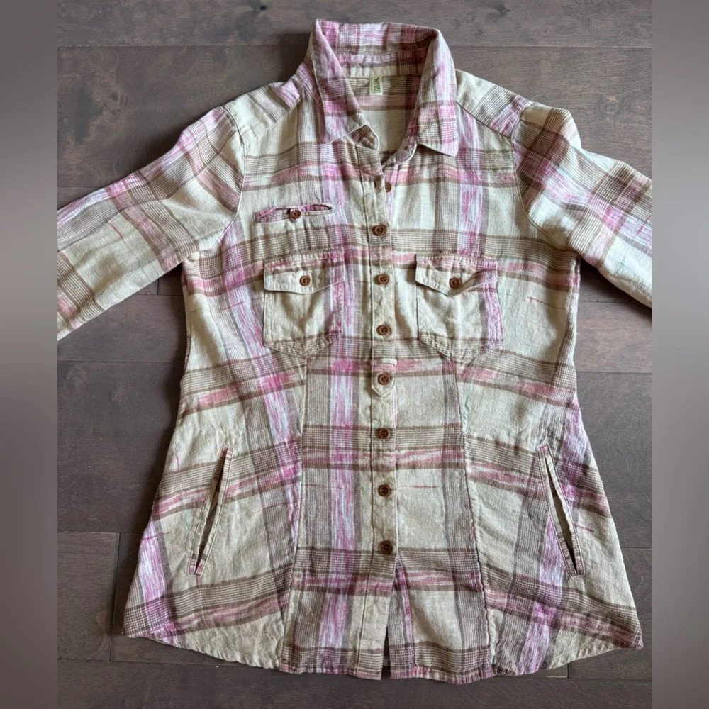 Free People Line & Cotton Flannel
